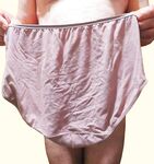 Bought my wife new panties. I try them on after her first we: 11 Nude Pics