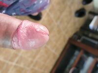 Who wants to Lick my precum: 2 Nude Pics