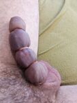 Banded my cock to a huge worm: 16 Nude Pics