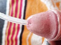 Urethra play and syringe close up photo's : 28 Nude Pics