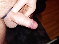 Jerking and Cumming with my uncut cock and a cock ring : 31 Nude Pics