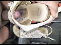 Cum in wedge heels : 1 Nude Pics