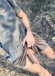 Huge cock showing off in public place: 18 Nude Pics