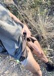 Huge cock showing off in public place: 18 Nude Pics