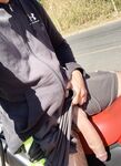Huge cock showing off in public place: 18 Nude Pics