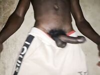 The sexy guy and his powerful black cock: 6 Nude Pics