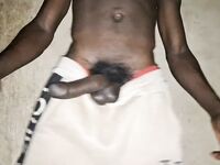 The sexy guy and his powerful black cock: 6 Nude Pics