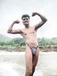 River fun day in my new Zebra man brief : 29 Nude Pics