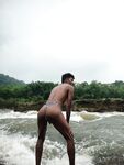 River fun day in my new Zebra man brief : 29 Nude Pics