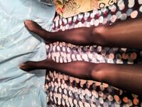 Black Sheer Cock Stocking: 18 Nude Pics
