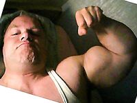 Big Biceps in bed... Photo Album