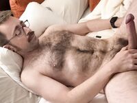 Hairy uncut cock