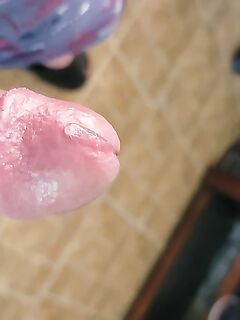 Who wants to Lick my precum: 2 Nude Pics