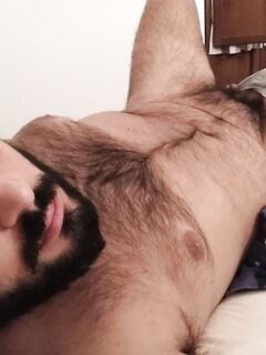 Hairy bod: 3 Nude Pics