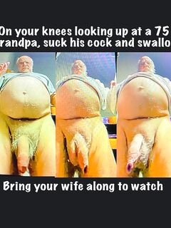 75 year old grandpa: 1 Nude Pics