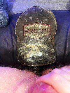 Jizz tagging a Carhartt Cap: 189 Nude Pics