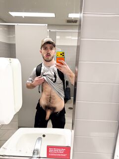 Hairy uncut dick